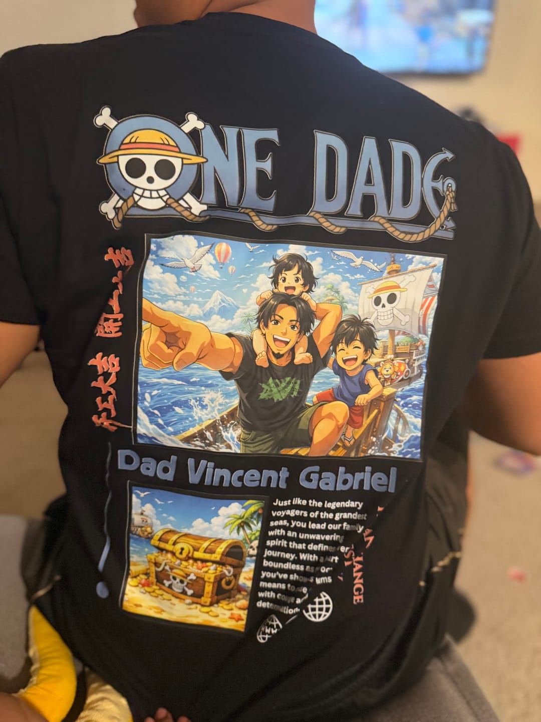 Customer photo review of ONE DAD - custom made