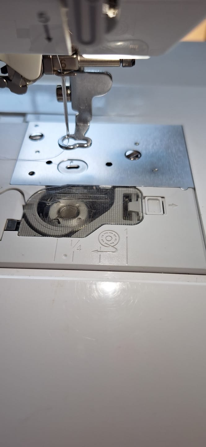 Customer photo review of Needle Plate, Babylock, Brother #XF9573001