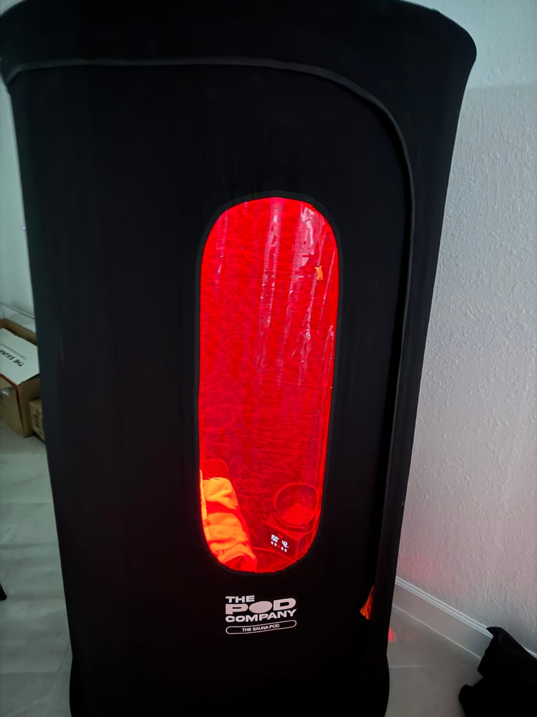 Customer photo review of The Sauna Pod 2.0