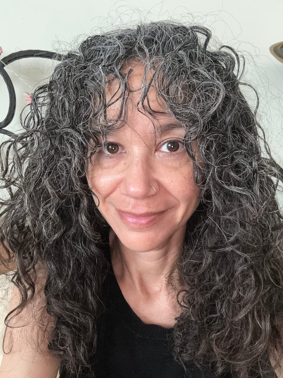 Customer photo review of Wash & Go Quinoa Gel – Ultra Hold for Long-Lasting, Defined, Frizz-Free Curls