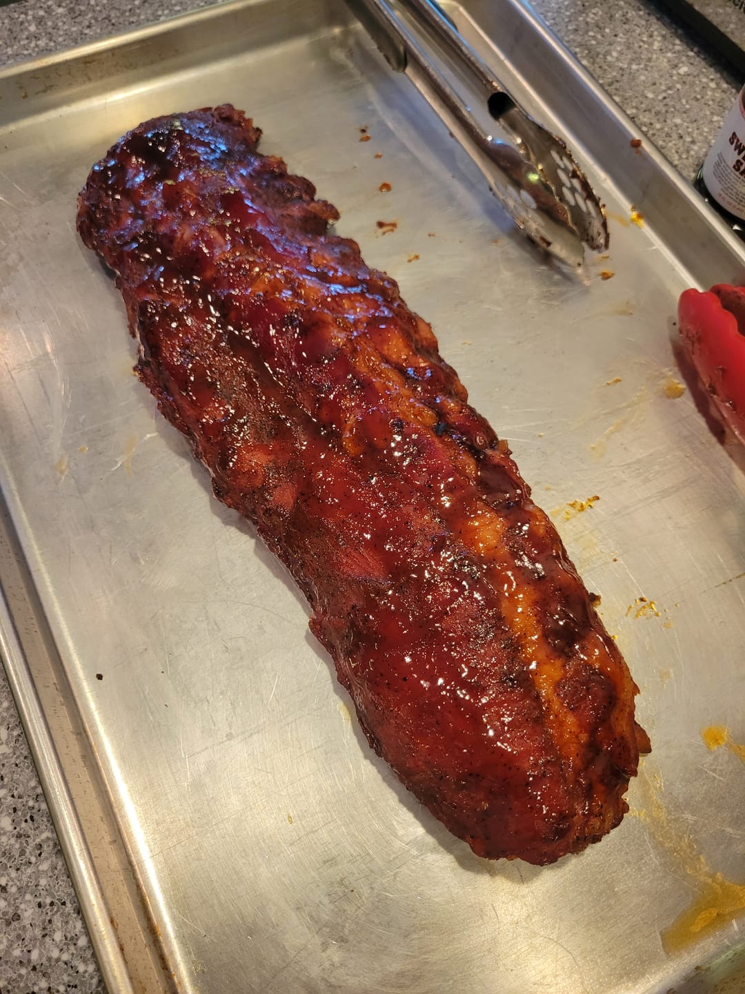 Customer photo review of Pineapple Habanero BBQ Glaze