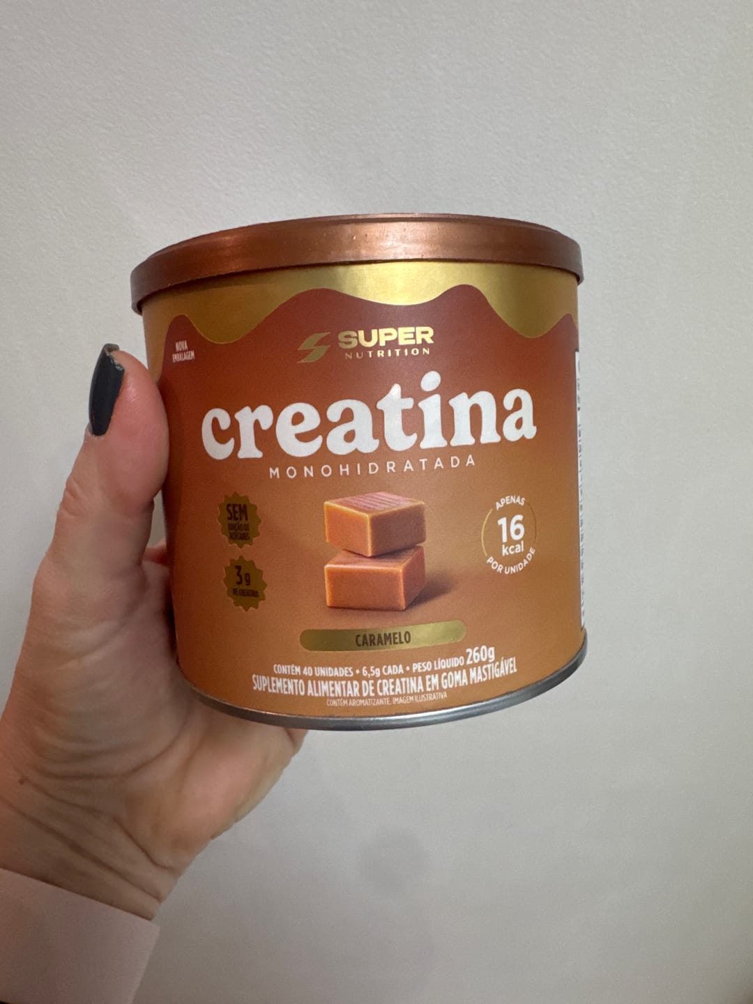 Customer photo review of Caramelo Creatina