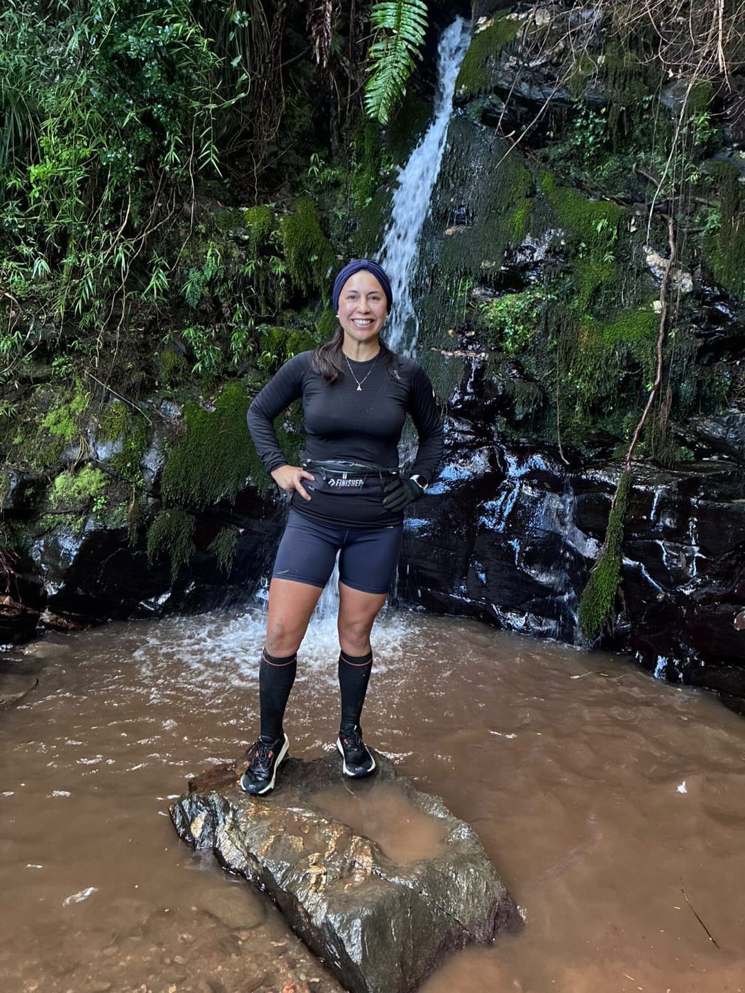 Customer photo review of Calcetin Runner de Compresion EVOLUTION Black + Regalos
