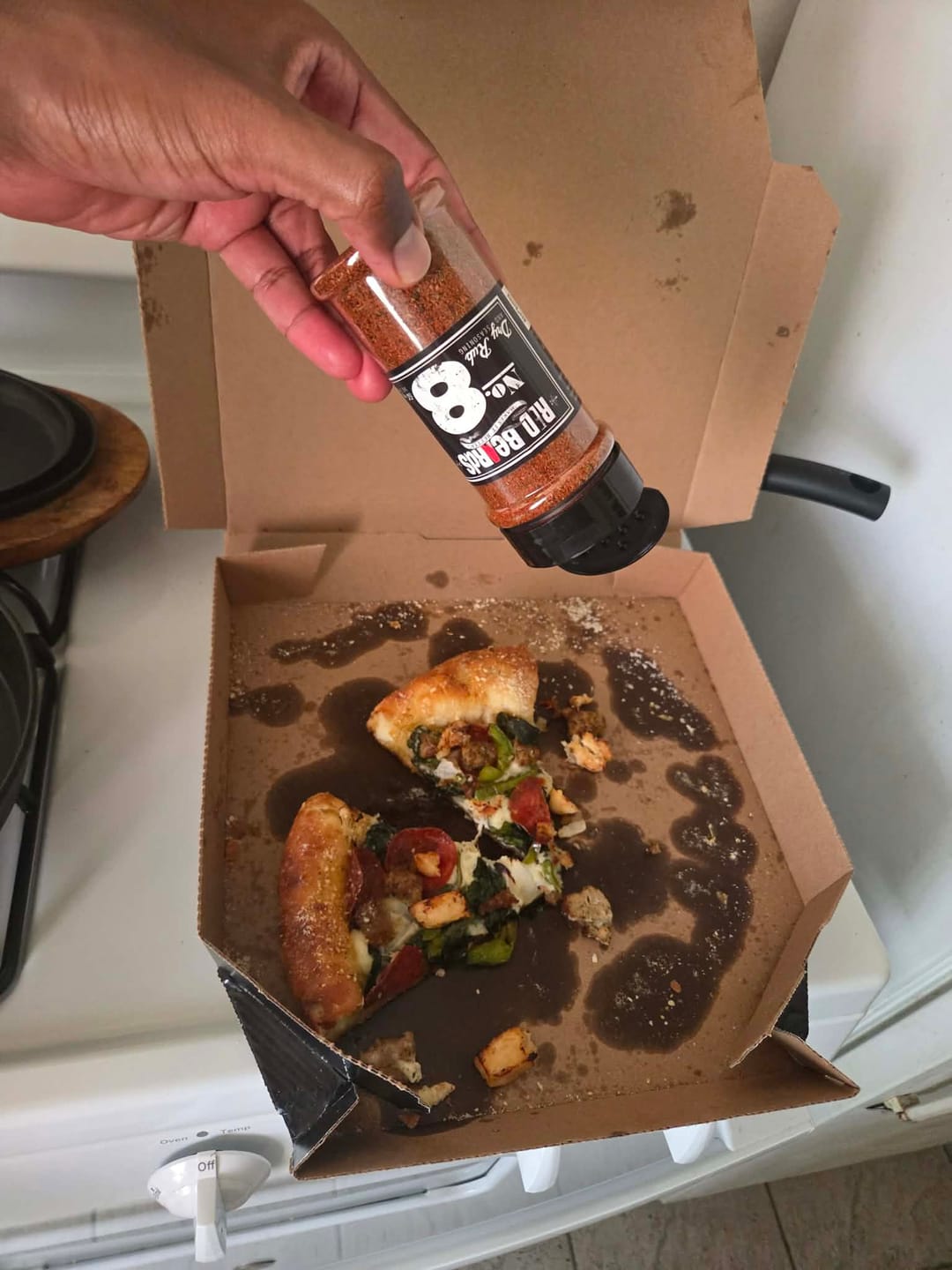Customer photo review of BIG BOY No. 8 – DRY RUB & SEASONING 10.5oz