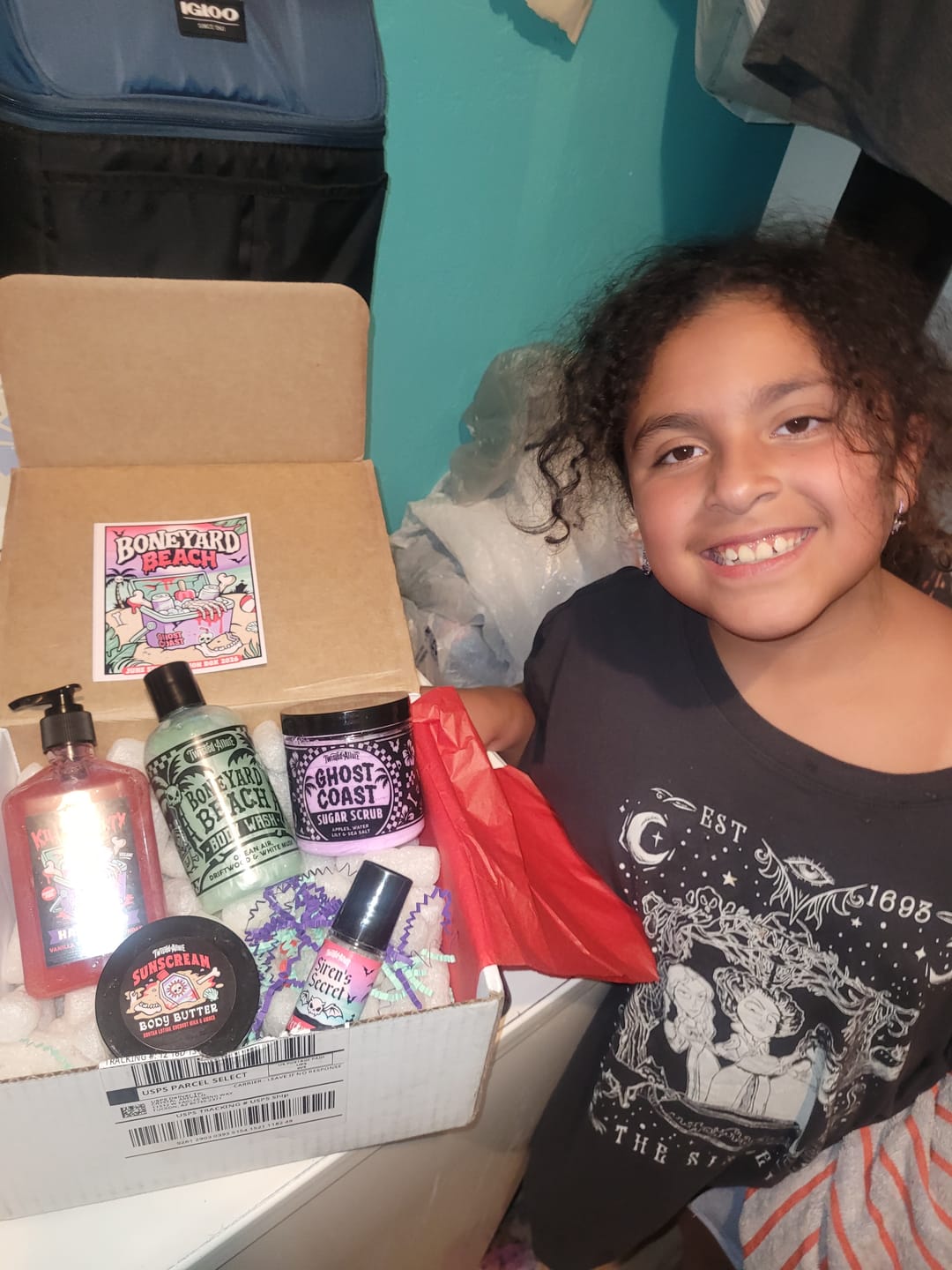 Customer photo review of Monthly Subscription Box