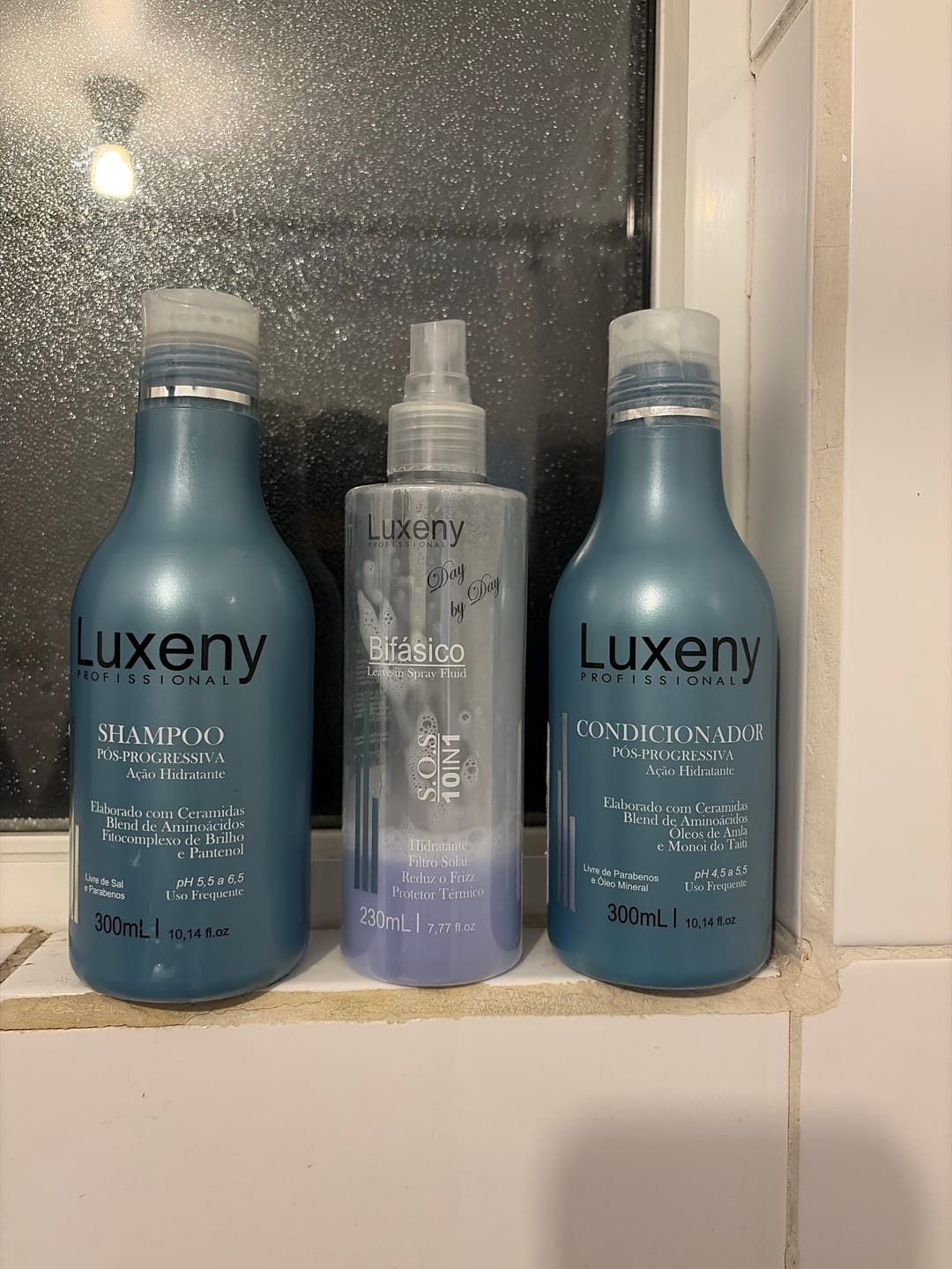 Customer photo review of Acondicionador Post-Alisado 300 ml