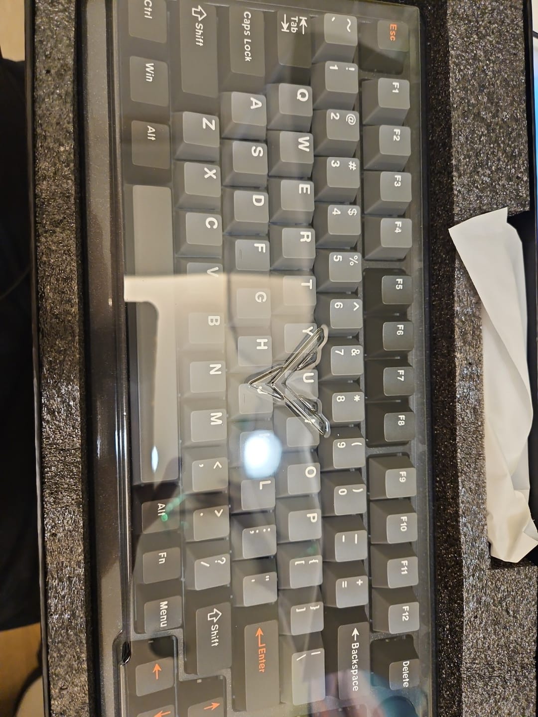 Customer photo review of DrunkDeer A75 Pro - Wired Actuation Distance Adjustable HE Magnetic Switch Keyboard