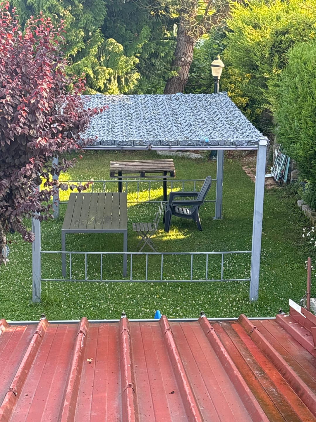 Customer photo review of Filet de camouflage renforcé gris