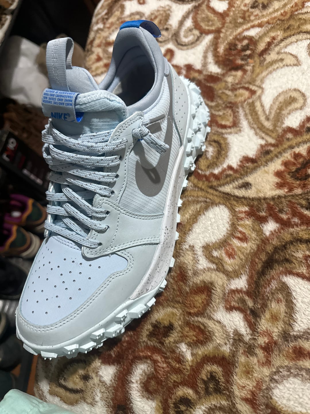 Customer photo review of Air Jordan 1 Low A/T Glacier Blue