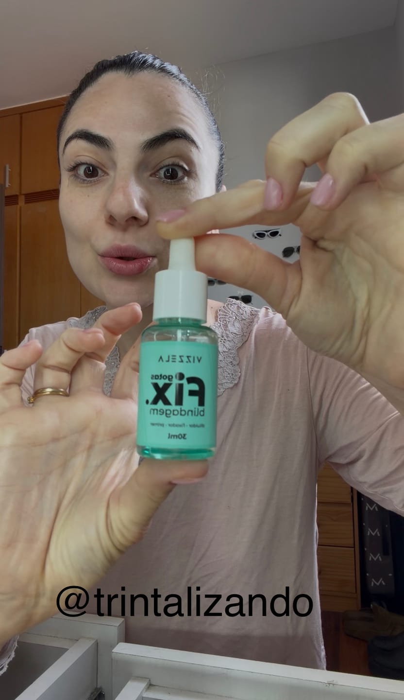 Customer photo review of Gotas Fix Blindagem - Vizzela