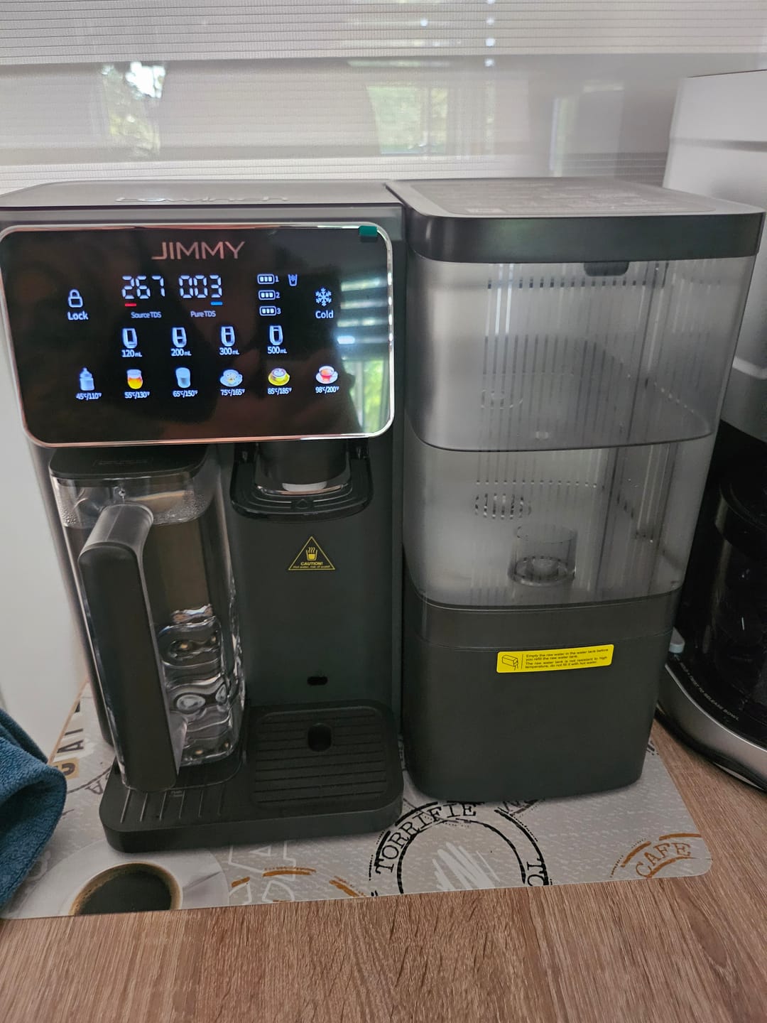 Customer photo review of R9 Pro Smart Countertop Reverse Osmosis Water Purifier