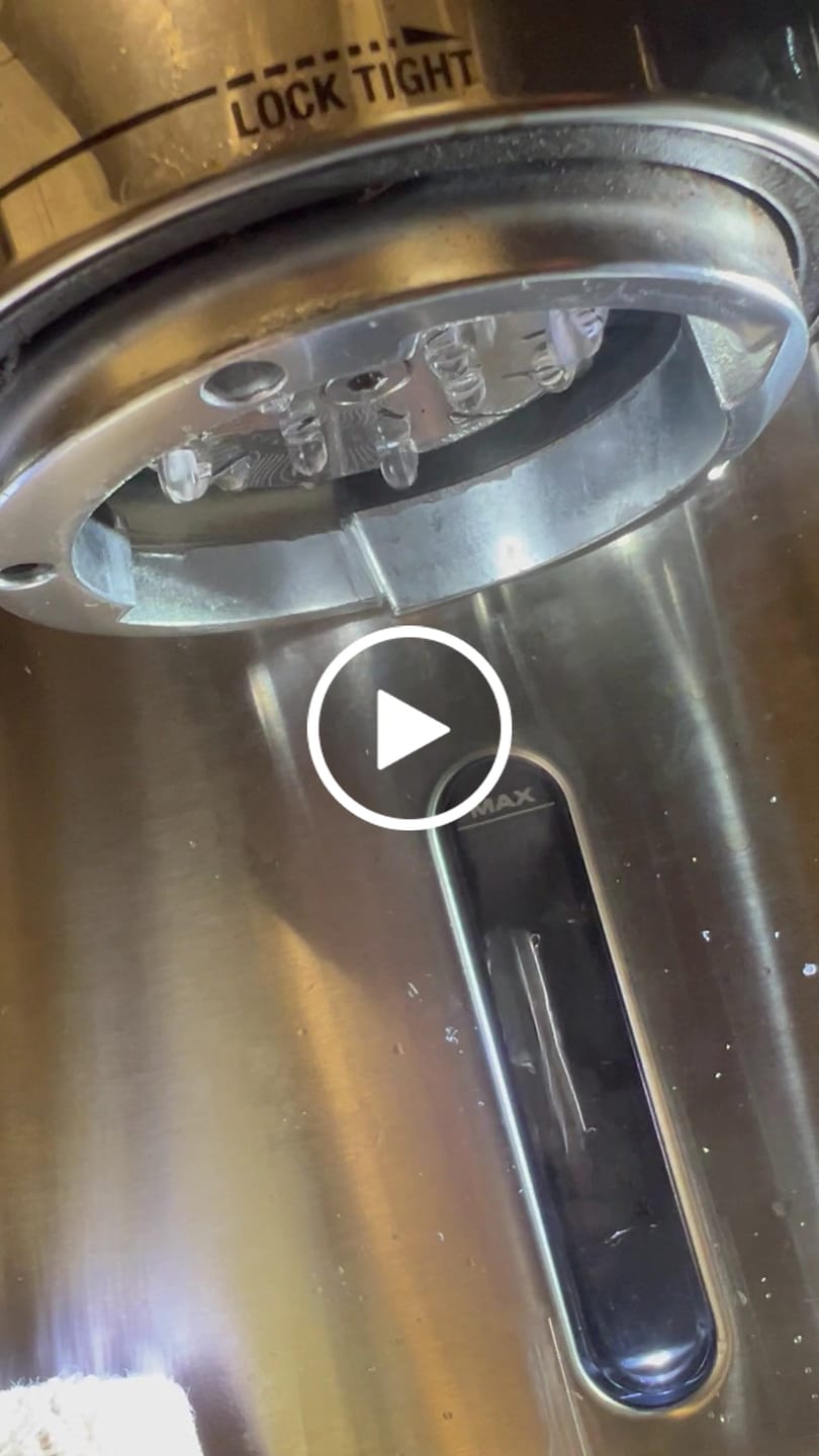 Customer video review of High Diffusion Espresso Shower Screen - Breville