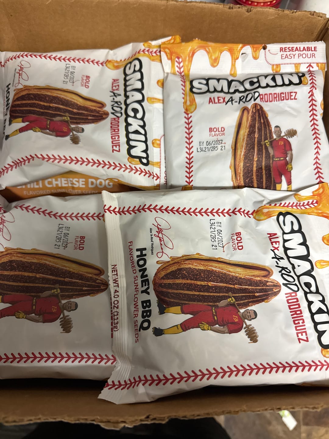 Customer photo review of A-ROD HONEY BBQ SINGLE BAG