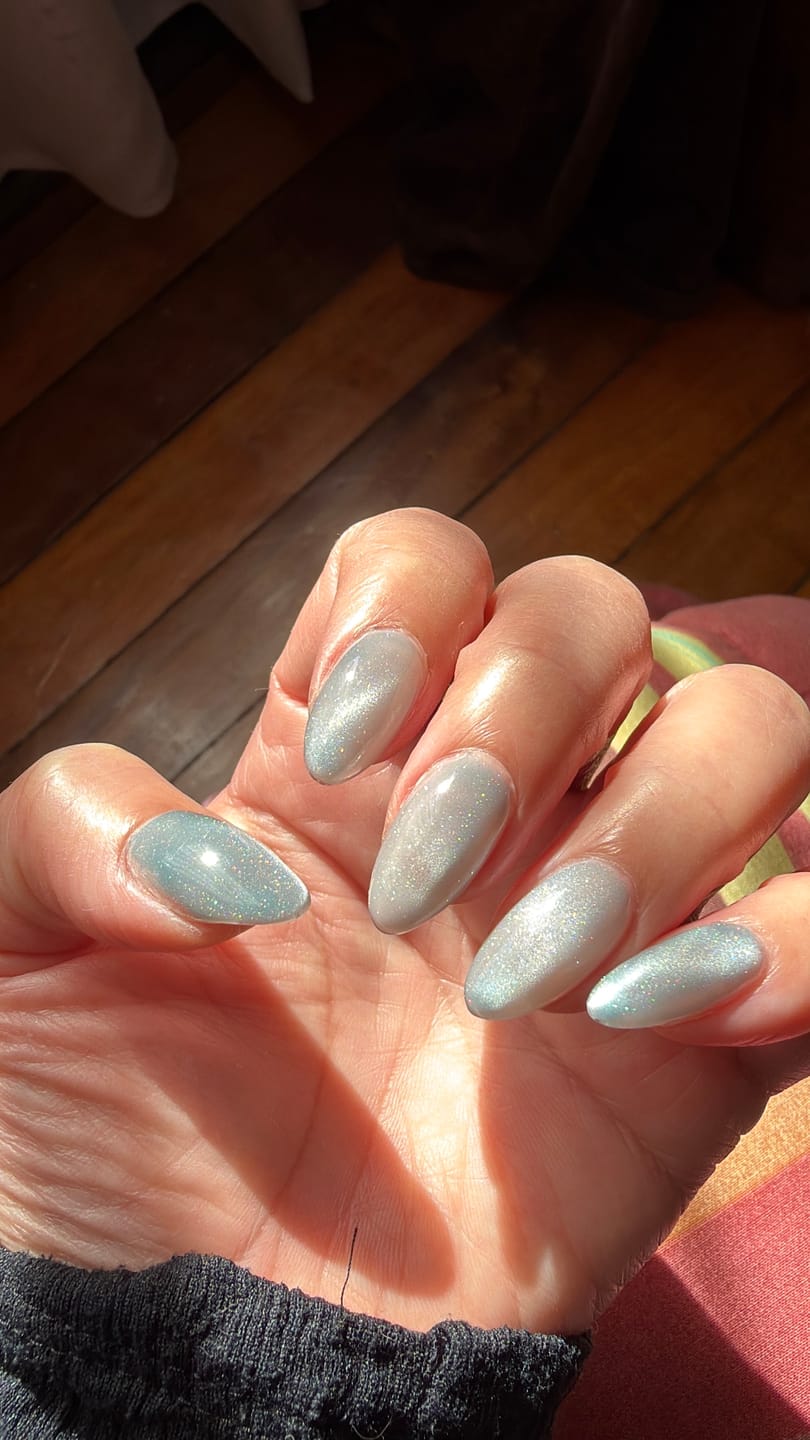 Customer photo review of GEL-X® Tips Esculpido Almendra Corto (600PCS)