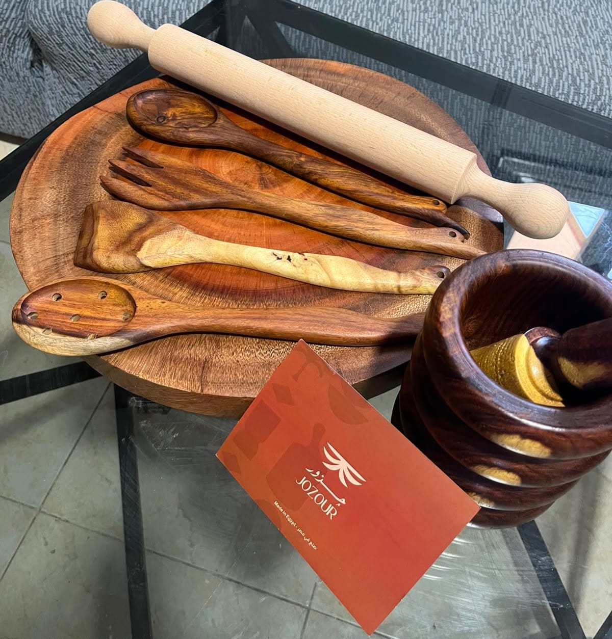 Customer photo review of Natural Cutting Board