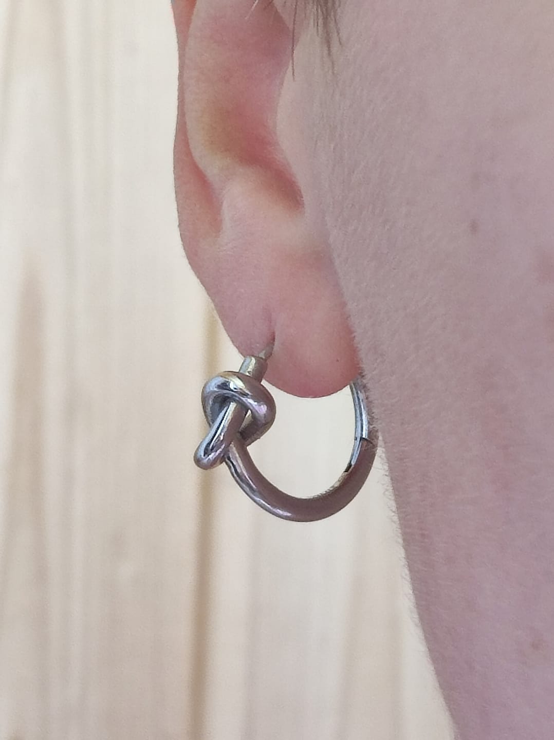 Customer photo review of Eternity Earrings