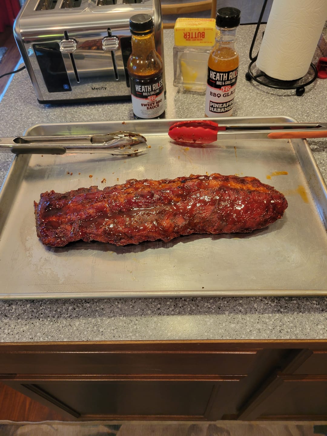Customer photo review of Competition BBQ Sauce (Pints)