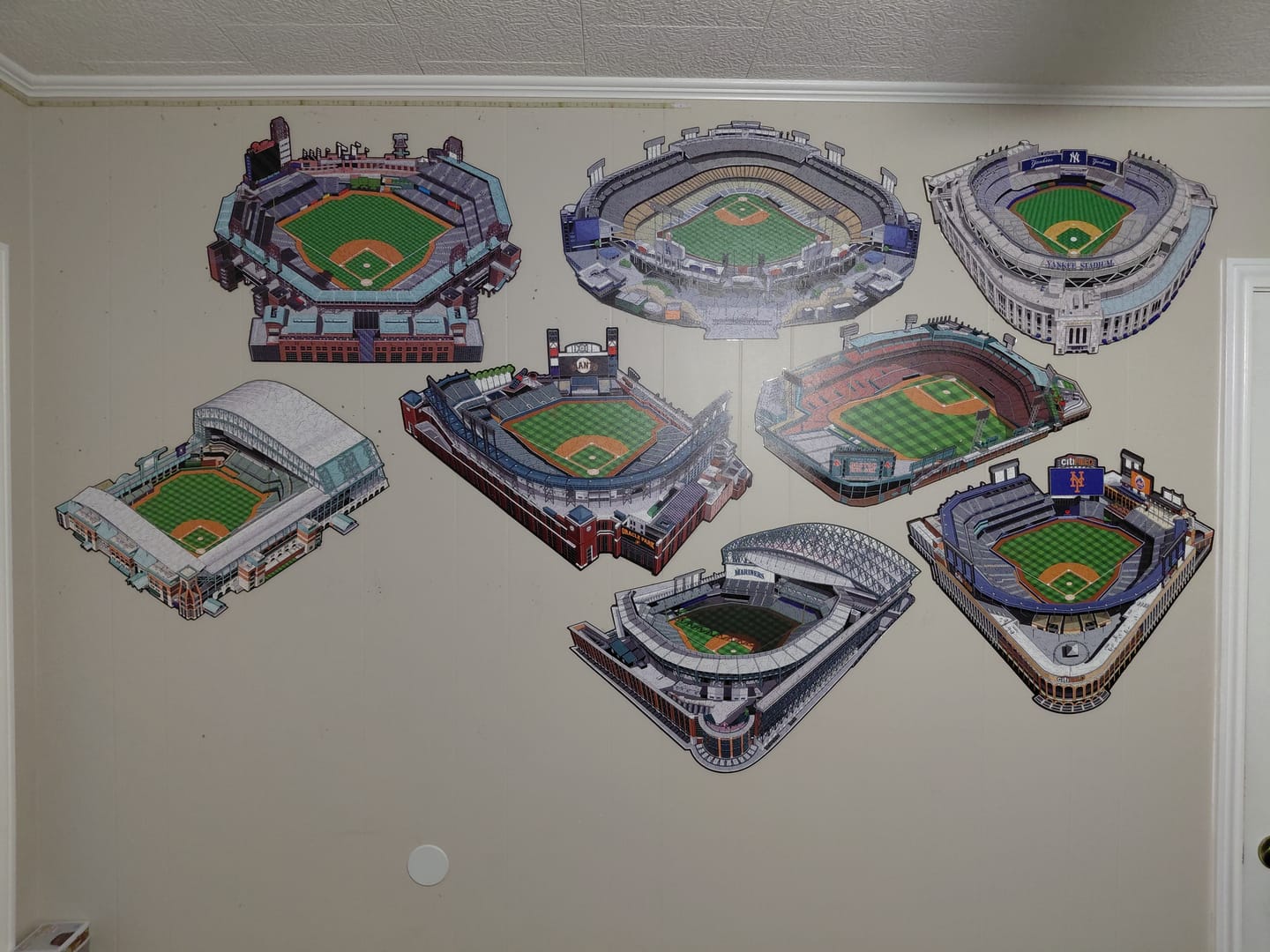 Customer photo review of Houston Astros™ Daikin Park Wooden Puzzle