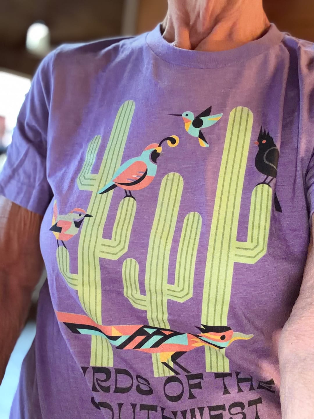 Customer photo review of Birds of the Southwest Tee