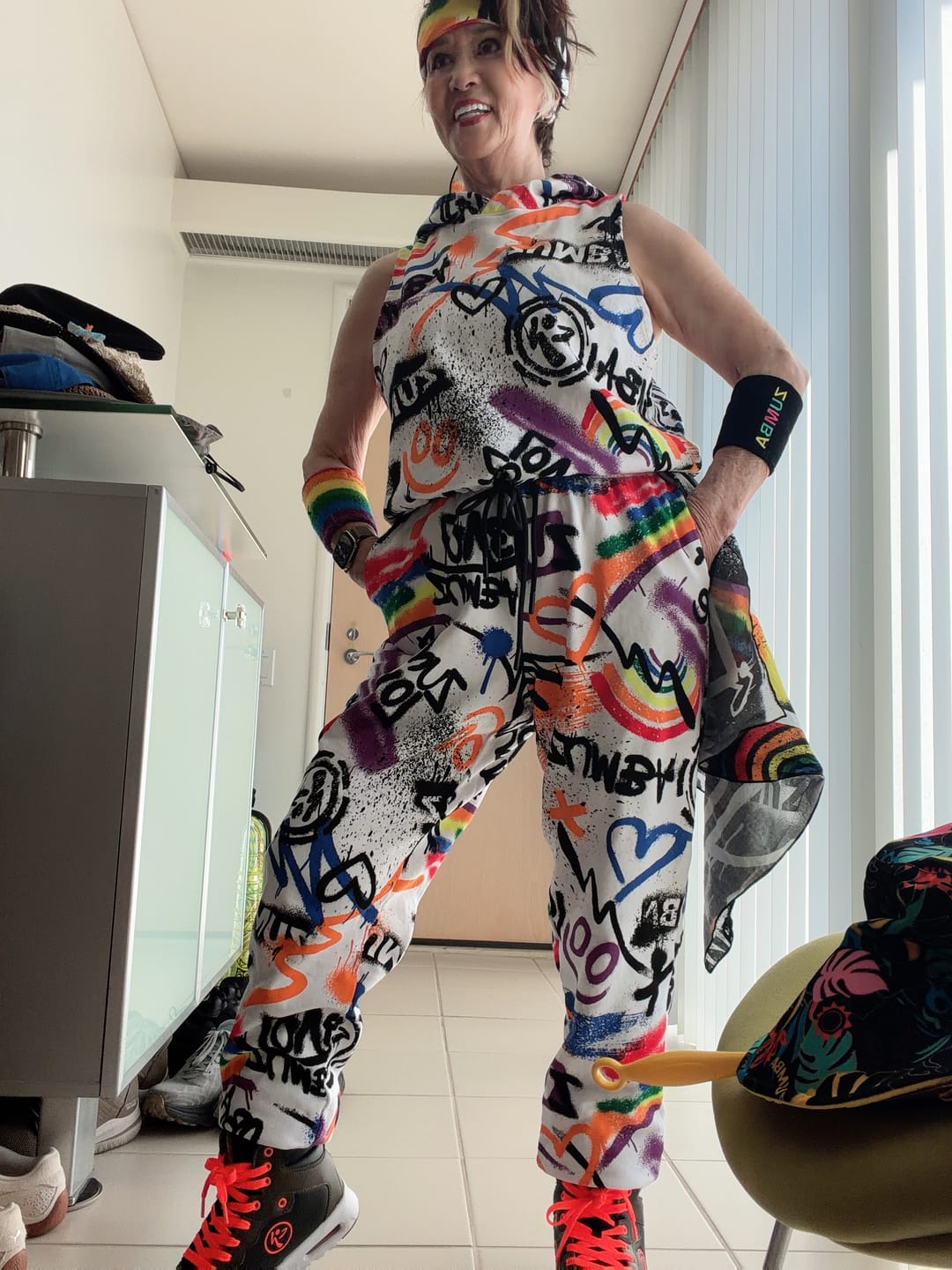 Customer photo review of Pride Bandanas 2PK