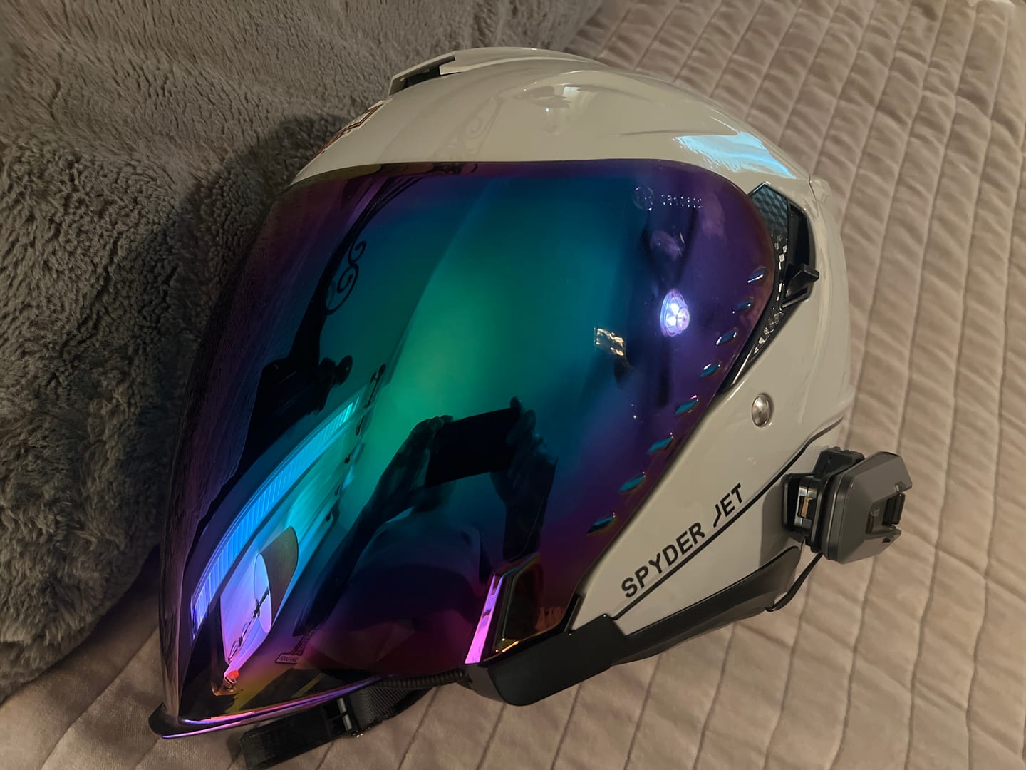 Customer photo review of Spyder Jet Shield Outer- Rainbow