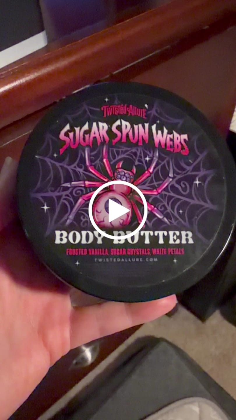 Customer video review of Sugar Spun Webs Body Butter
