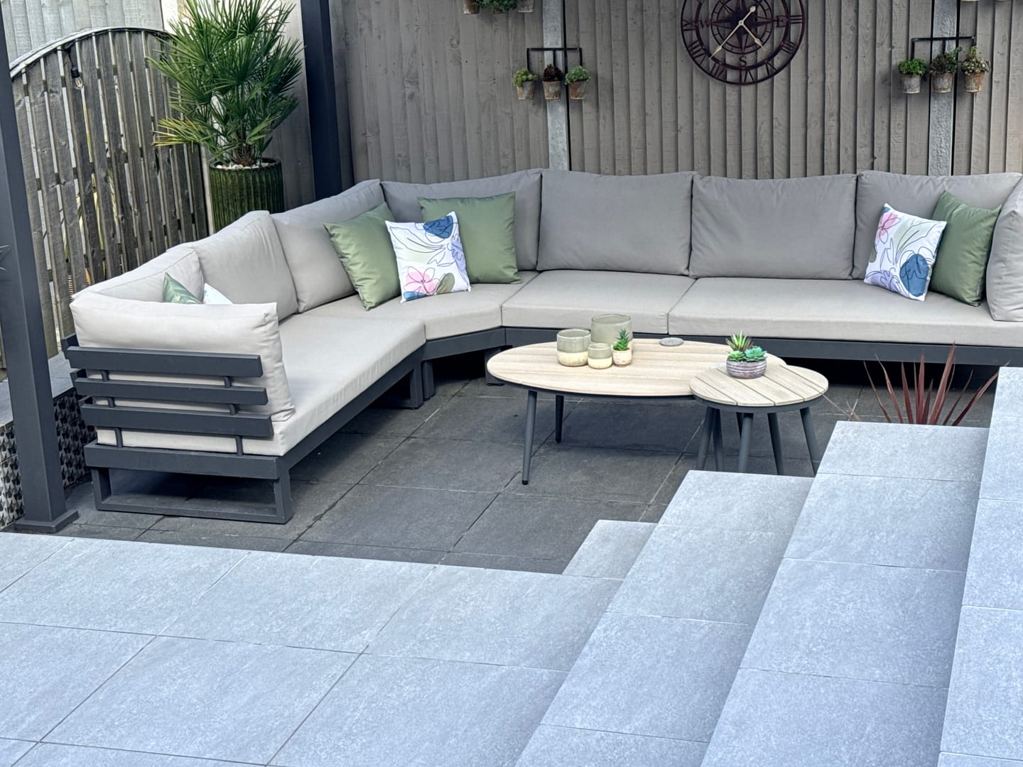 Customer photo review of Outdoor Garden Waterproof Cushion - Signature Colours