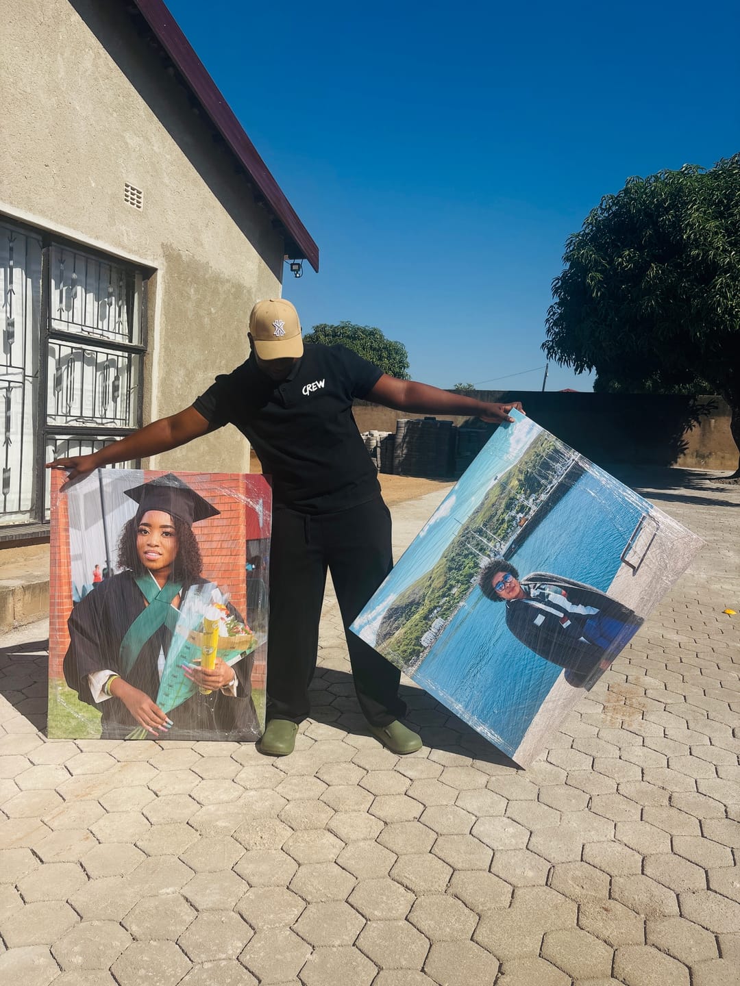 Customer photo review of 3 x A0 Super Big Canvas (80.9x102,5cm)