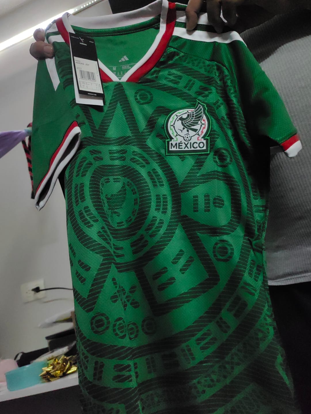 Customer photo review of Camiseta Selección México 26/27 Mujer