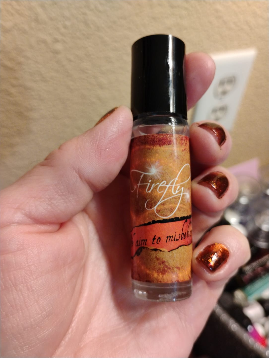 Customer photo review of We Aim to Misbehave