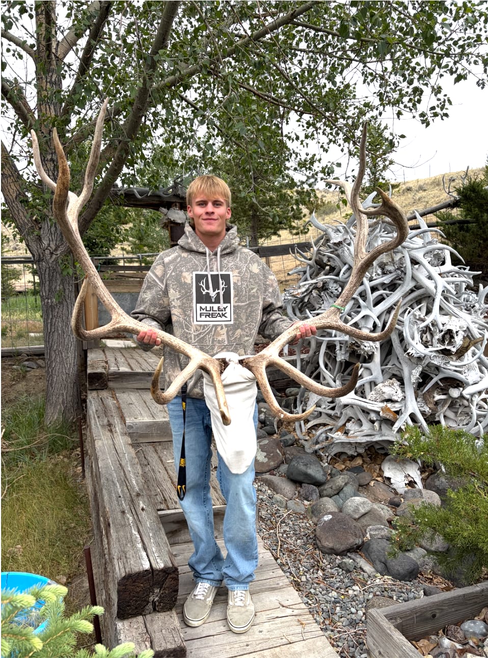 Customer photo review of Deadwood Camo Hoodie