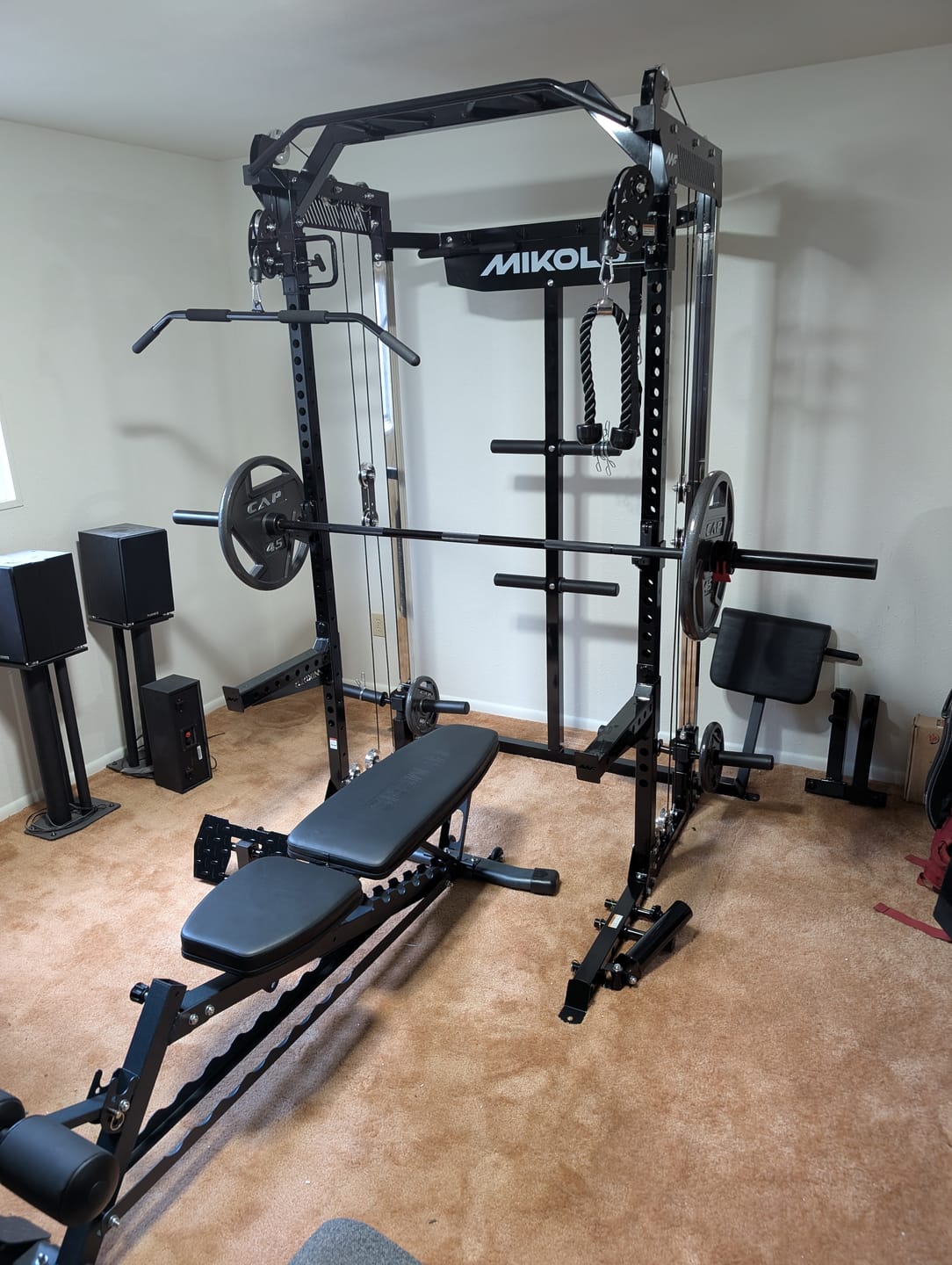 Customer photo review of HR05 Half Rack Functional Trainer