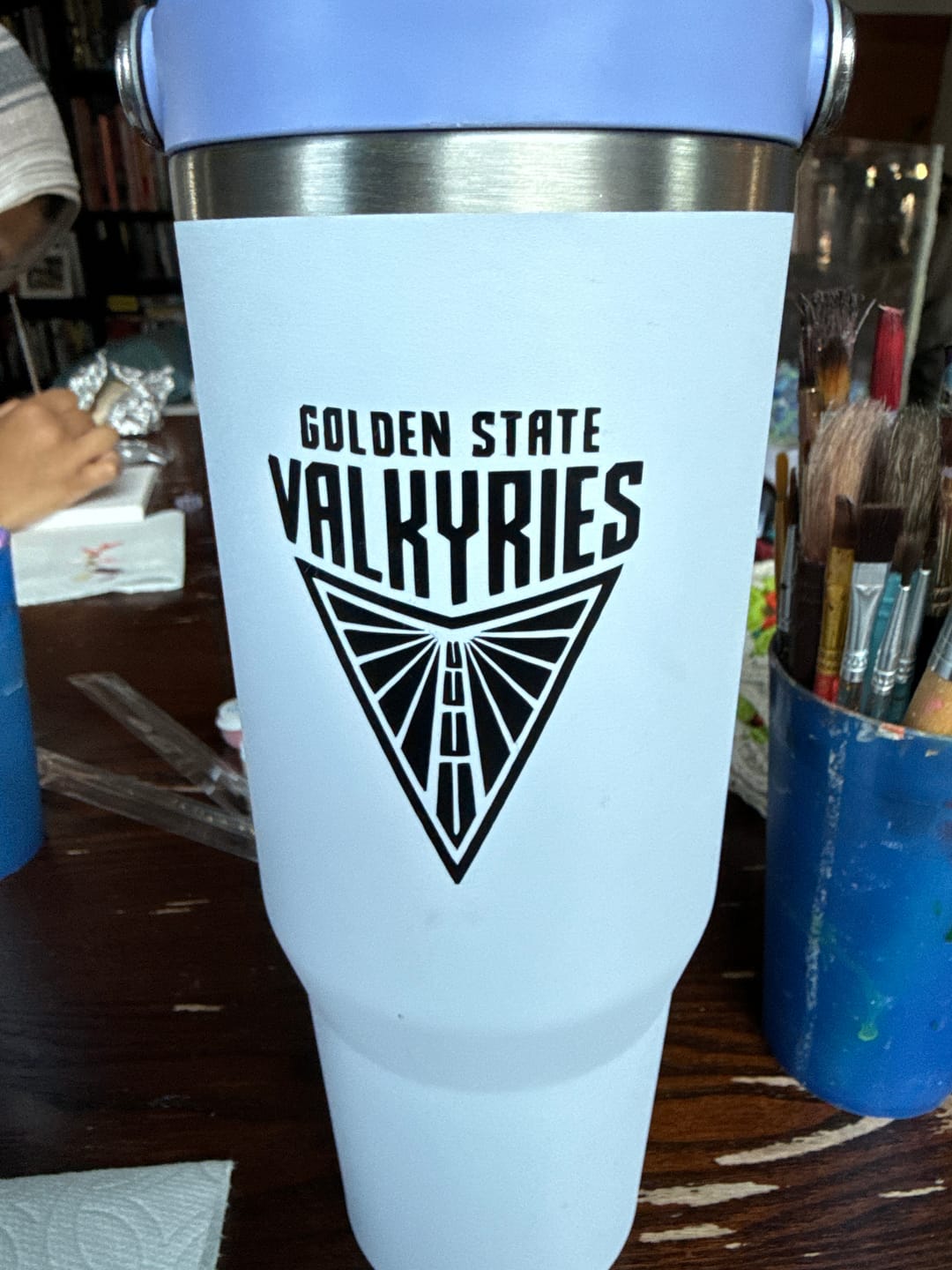 Customer photo review of Golden State Valkyries Secondary 2025, Svg, Dxf, Eps, Png