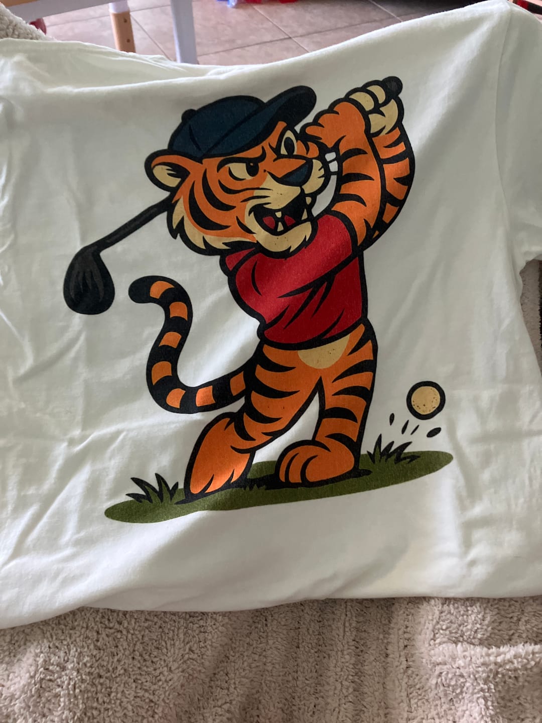 Customer photo review of That Sunday Feeling T-Shirt