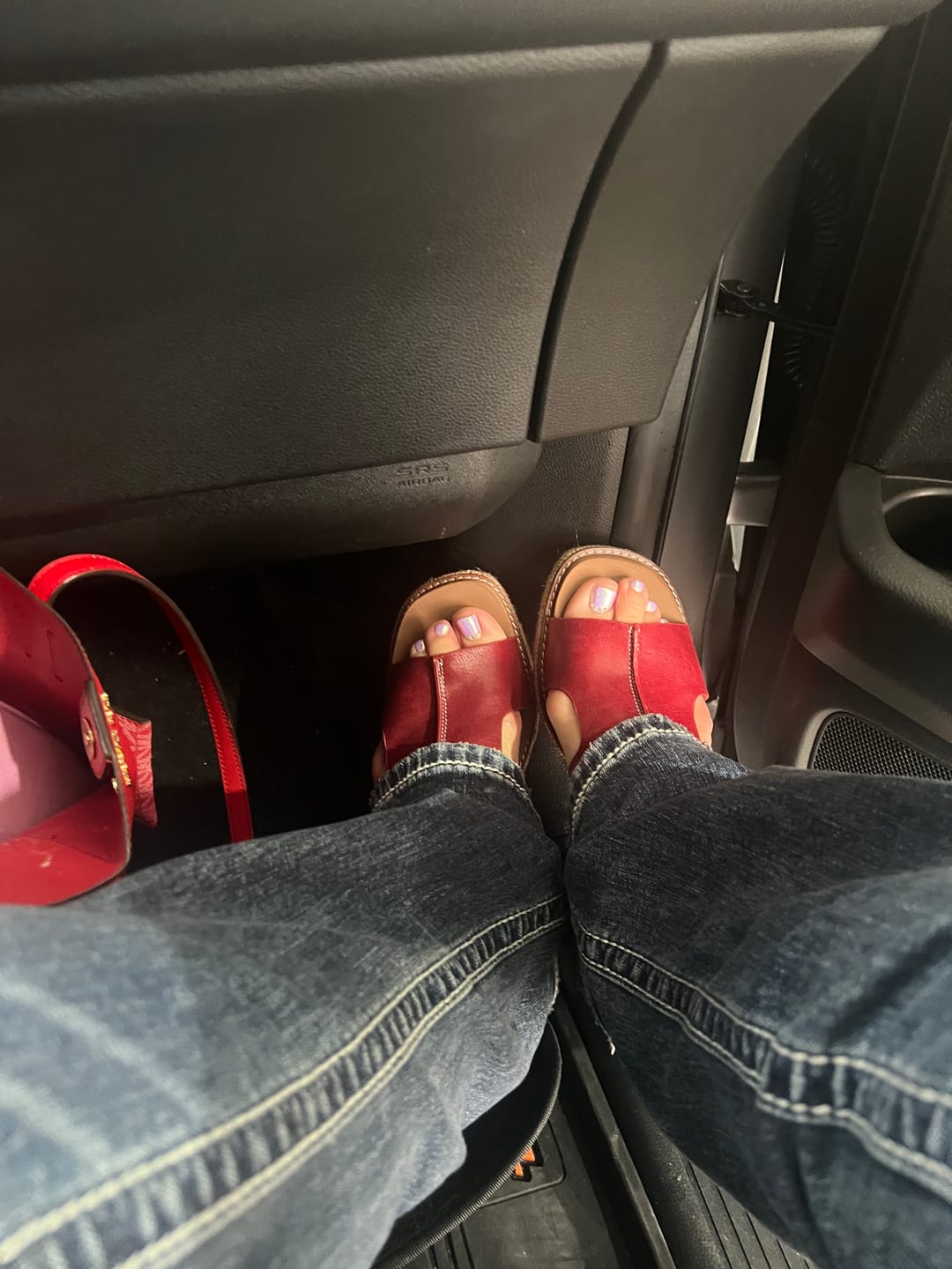 Customer photo review of Corky's Red Kiss N Tell Wedges