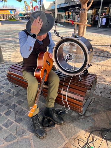 Customer photo review of KA-BE/LH Kala Satin Mahogany Baritone Left-Handed Ukulele with UK-300TR EQ Preamp Aquila Super Nylgut Strings Satin Finish Baritone Ukulele Australia
