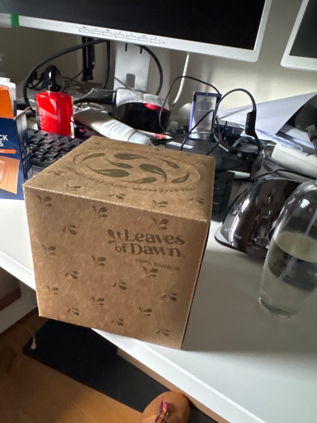 Customer photo review of 100% Bamboo Tissues - 3ply