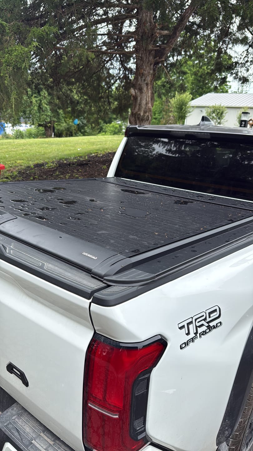 Customer photo review of OPENROAD Aluminum Retractable Tonneau Cover