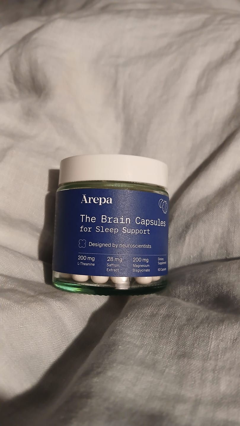 Customer photo review of The Brain Capsules for Sleep Support