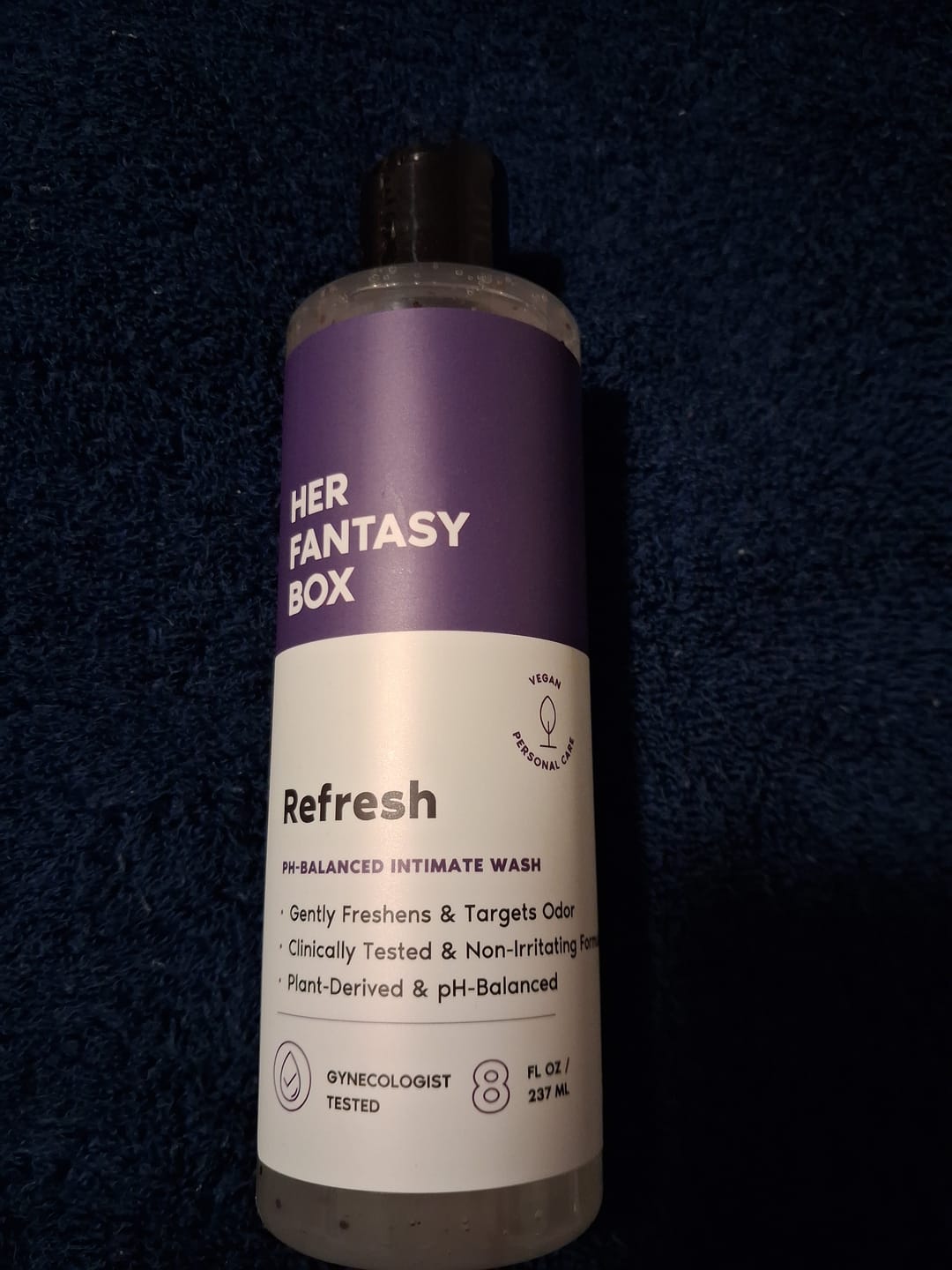 Customer photo review of Refresh Plant Based Intimate Body Wash for Women - pH Balancing