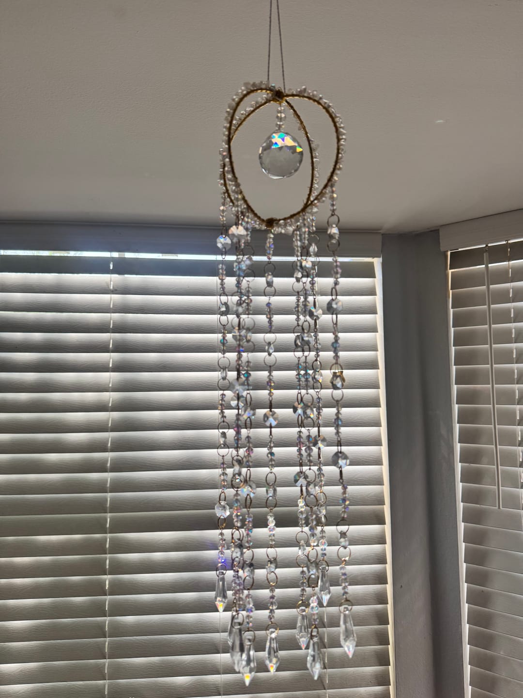 Customer photo review of 8 Suncatcher Tutorials Bundle – DIY Crystal Designs + Materials Guide