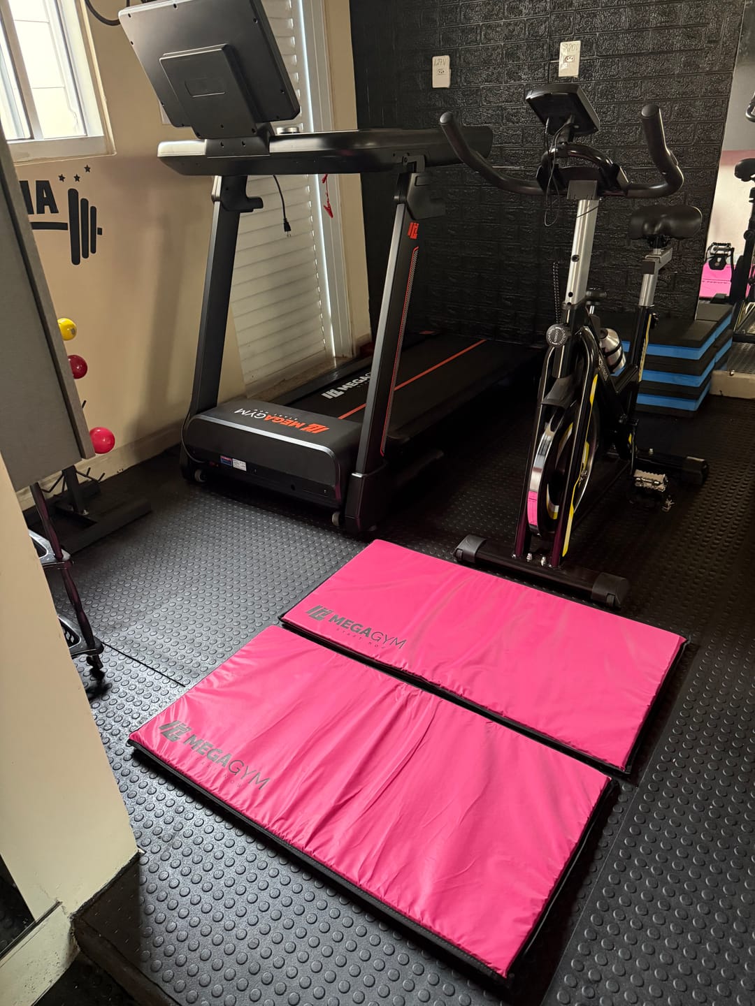 Customer photo review of Colchonete De Academia 90x45x2 Para Treino Pilates Funcional