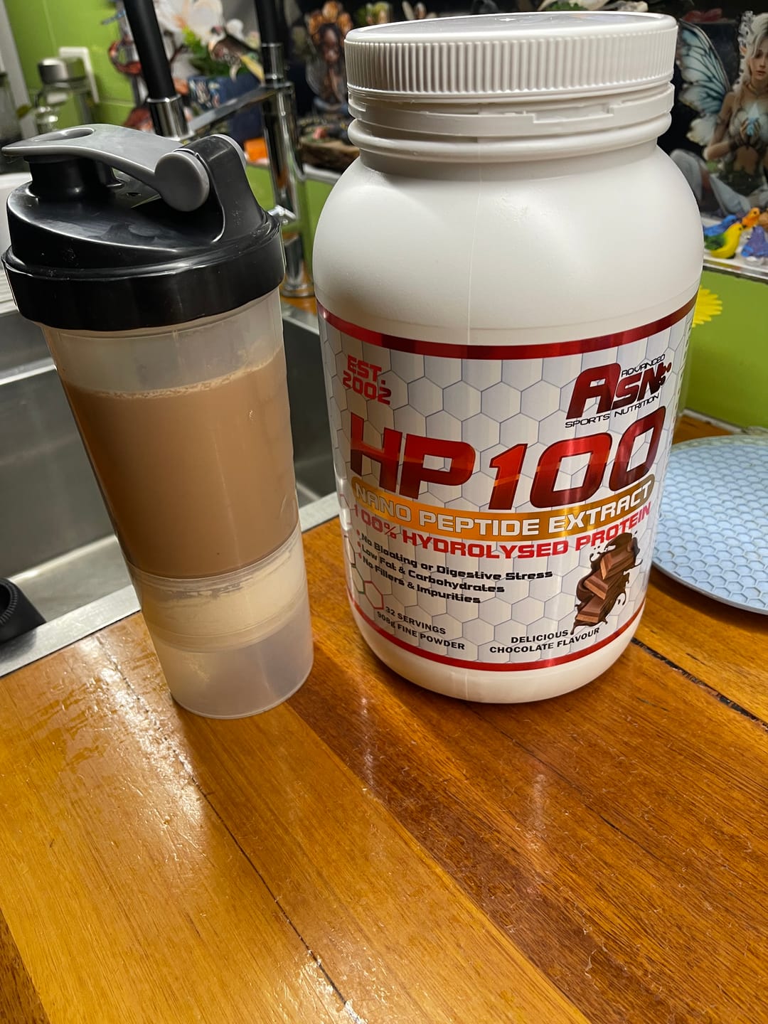 Customer photo review of HP-100 Hydrolysed Protein 100%