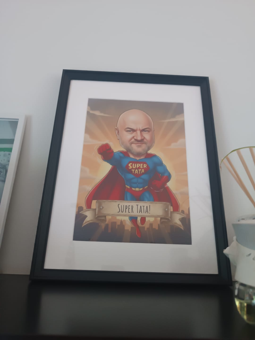 Customer photo review of Super Tatuś  - Karykatura ze zdjęcia