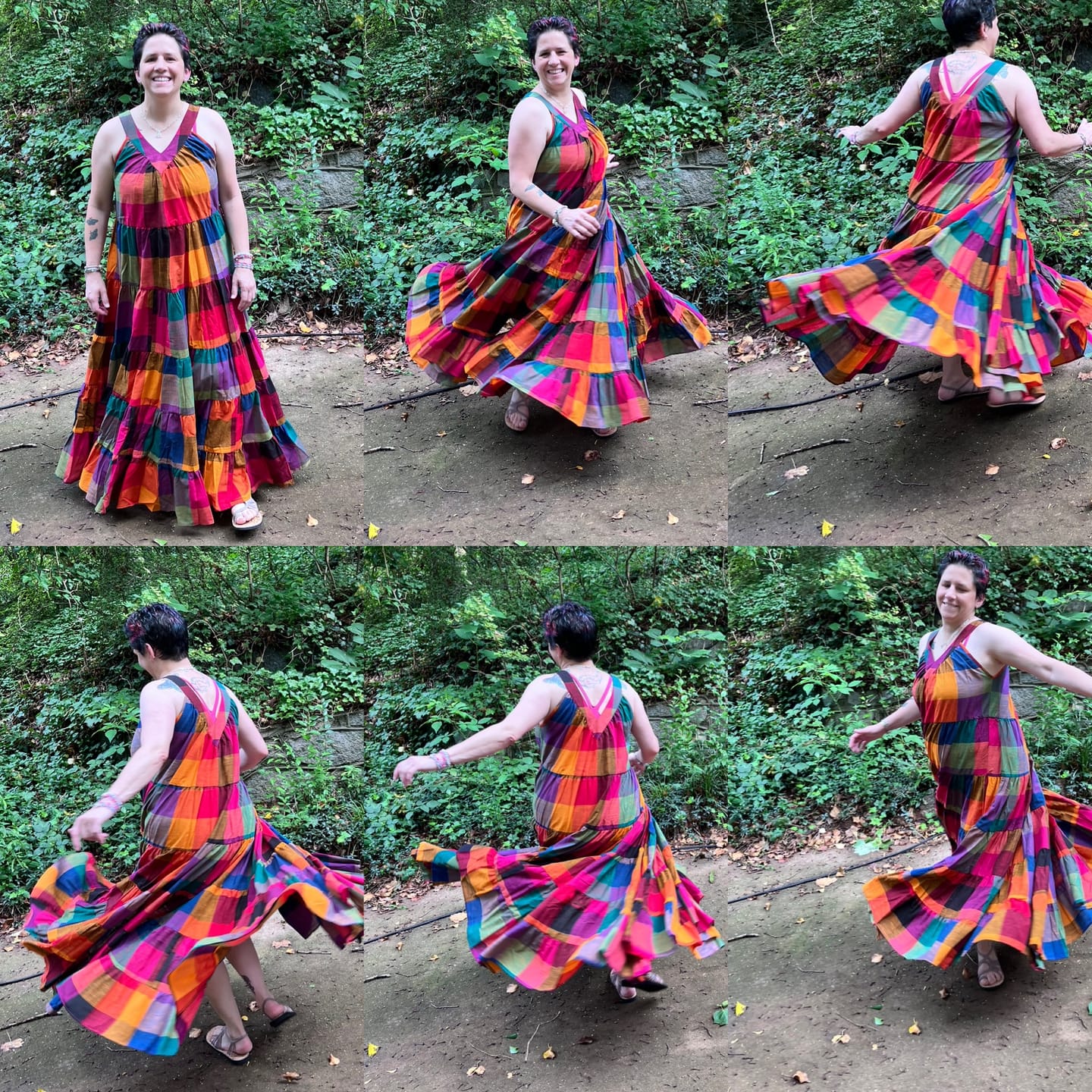 Customer photo review of JOSIE DRESS | MULTI CHEX