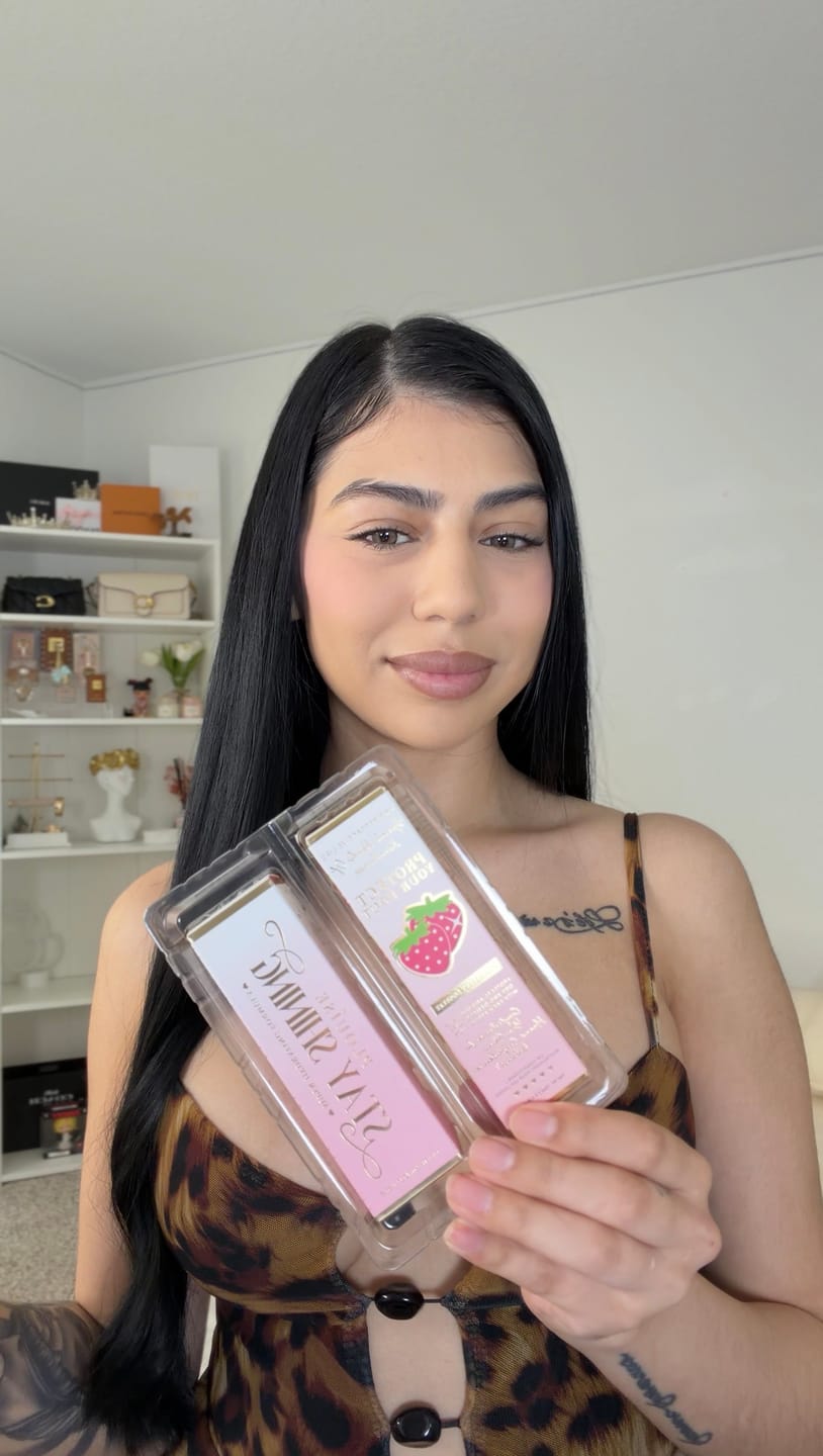 Customer photo review of Bad Bitch Energy Lip Conditioner & Oil Duo