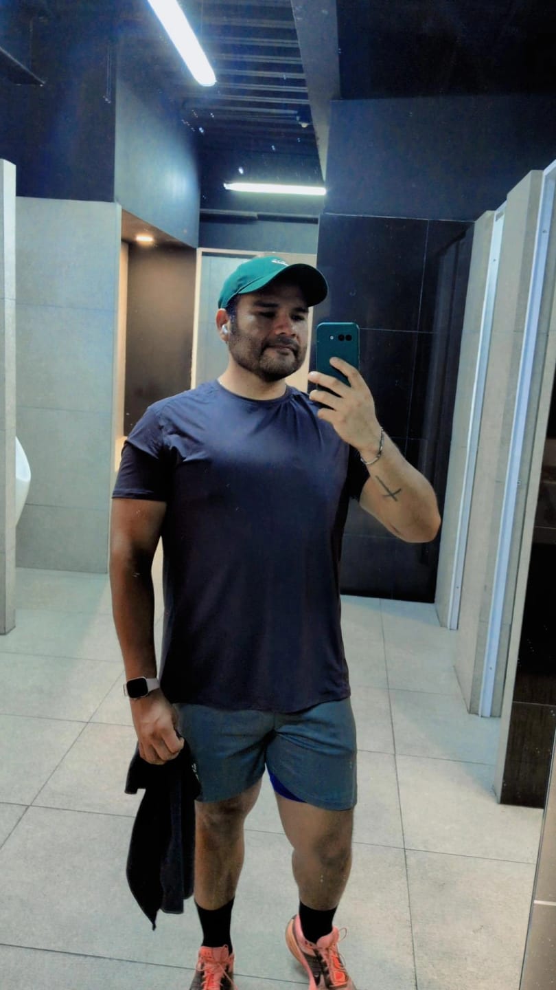 Customer photo review of Artial Training Tee - Dark Gray
