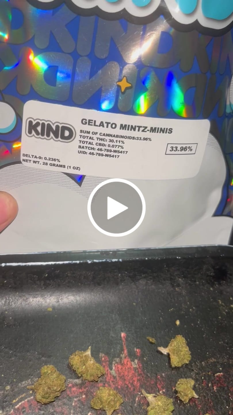 Customer video review of Gelato Mintz - Minis - 28 Grams - Hybrid
