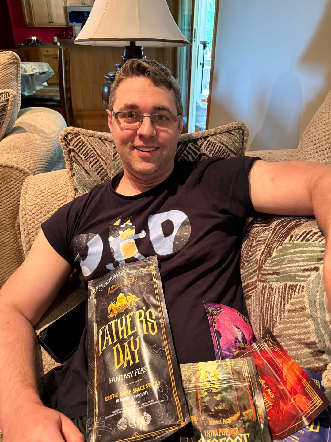 Customer photo review of Mythical Meats® Father's Day Fantasy Feast Variety Pack