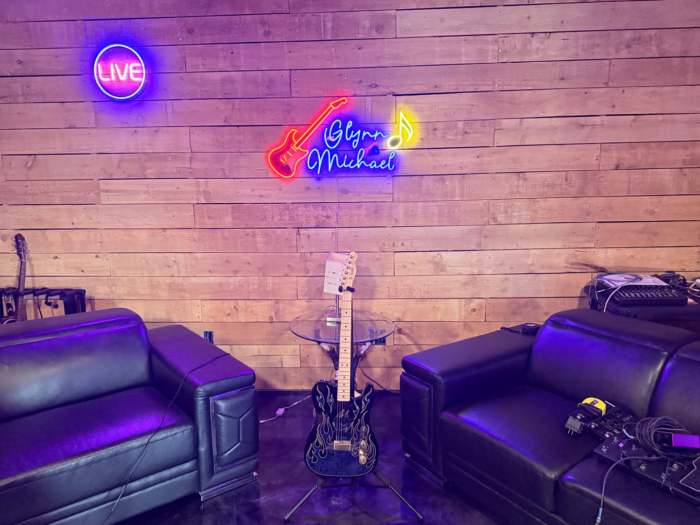Customer photo review of Glynn Michael - Premium Neon Artwork
